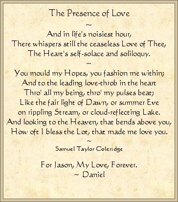 Daniel's Birthday Poem for Jason