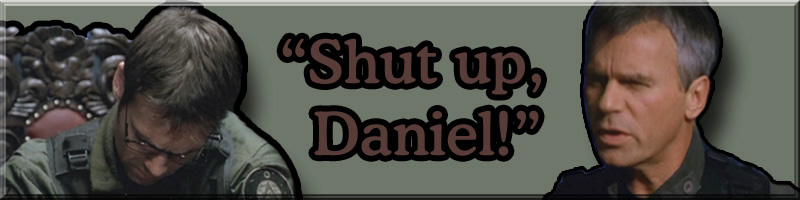 "Shut Up, Daniel!"