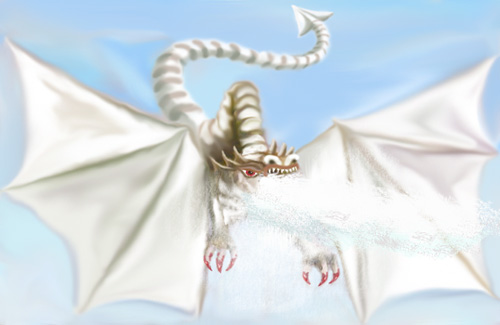 The white dragon