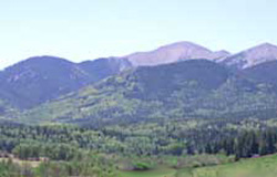 The Sangre de Christos range