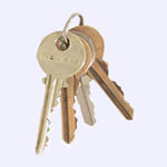 apartment keys